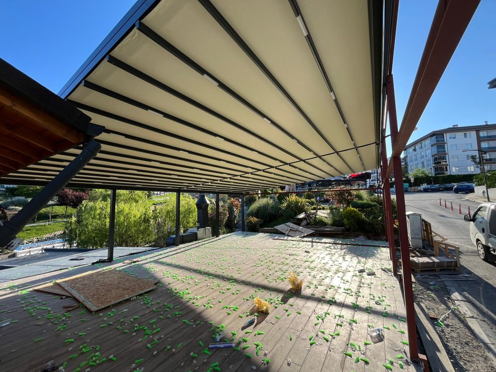 Motorlu Pergola Tente